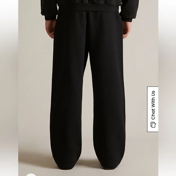 Essentials Black Men's Pants